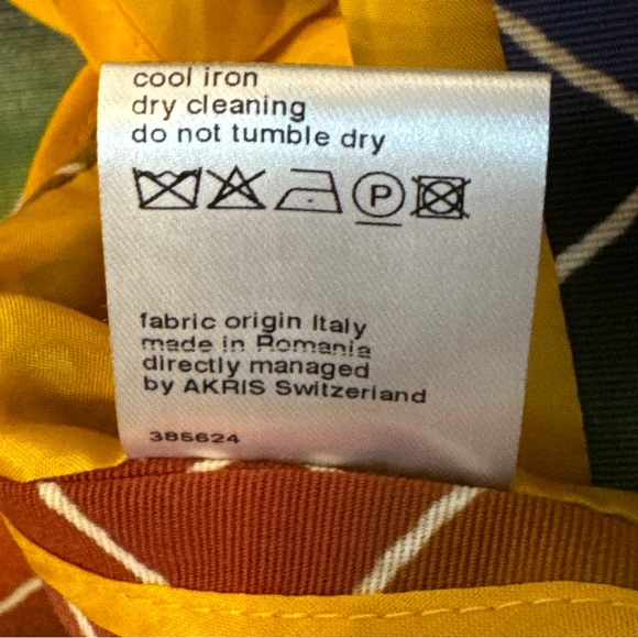 Akris Punto Multicolor Jacket with Lattice Design-Size 8 - Picture 13 of 16